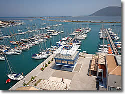 Lefkada charter base at Ionian 