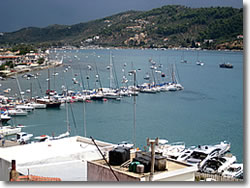 Skiathos island charter base at Sporades