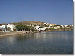 Syros island at Cyclades the Finikas beach