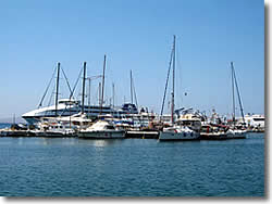 Naxos sailing boats marina