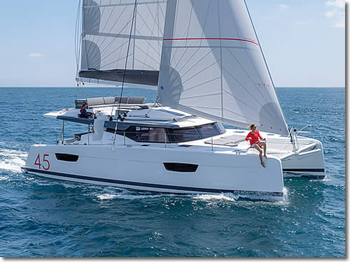 Rent the sailing yacht Fountaine Pajot - ELBA 45