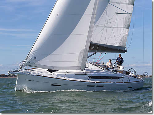 Rent the 3 cabins yacht Jeanneau - Sun Odyssey 419