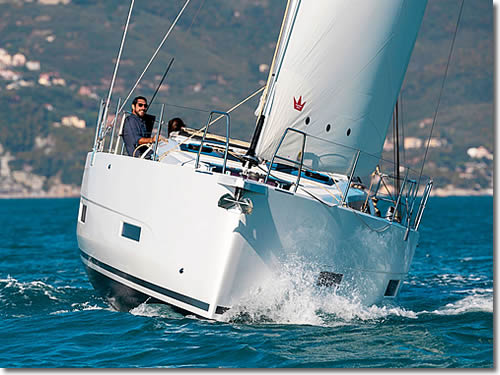 Rent the 3 cabins yacht Dufour - 390 GL