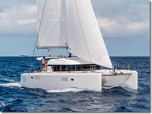 Rent the sailing yacht Lagoon - 39