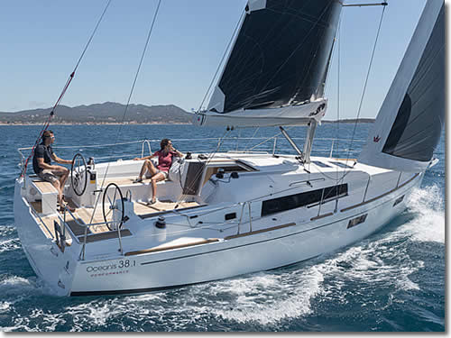 Rent the 3 cabins yacht Beneteau - Oceanis 38.1