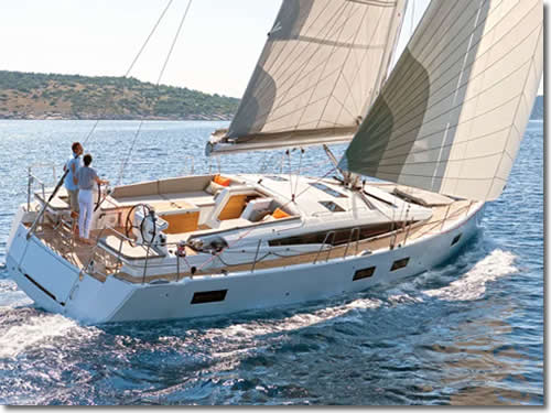 Rent the 5+1 cabins yacht Jeanneau - 54