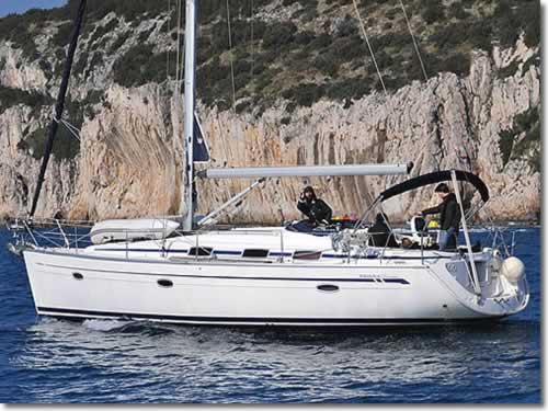 Rent the 3 cabins yacht Bavaria - 39 Cruiser
