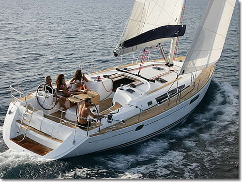 Rent the 4 cabins yacht Jeanneau - Sun Odyssey 44 I