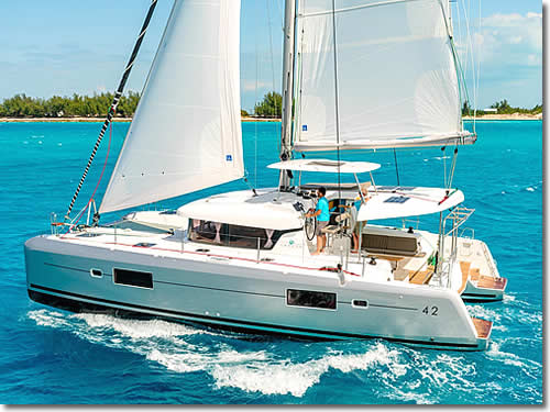 Rent the sailing yacht Lagoon - 42