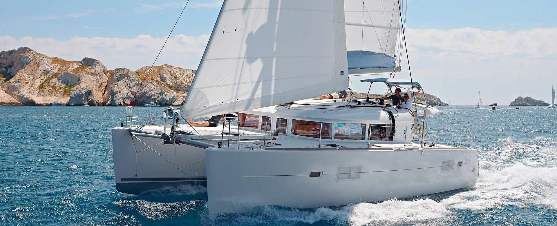 catamaran charters Greece