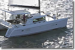 charter a Lagoon 420  catamaran sailing yacht